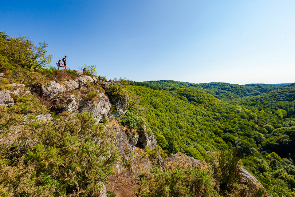Site naturel de la Roche d'Oëtre en Suisse Normande