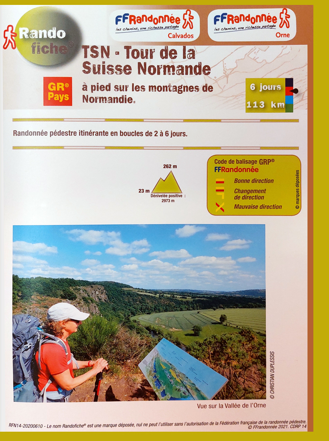 Topoguide du GR Tour de la Suisse Normande