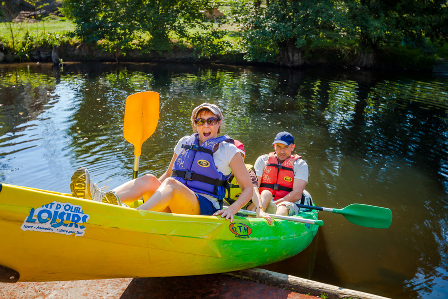 Journée nature, descente de l'orne en canoë kayak
