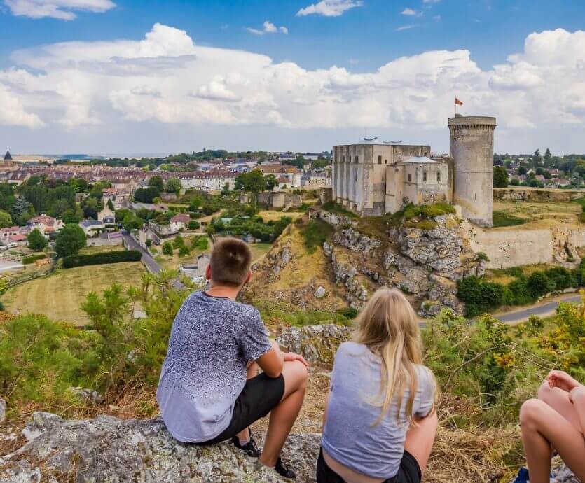 Cité médiévale de Normandie