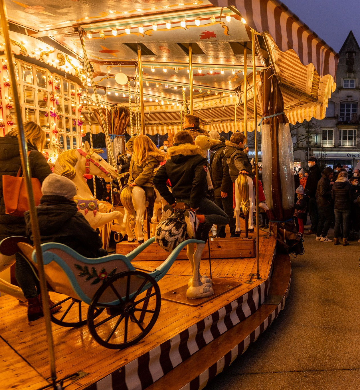 Carrousel au Marché de Noël Falaise