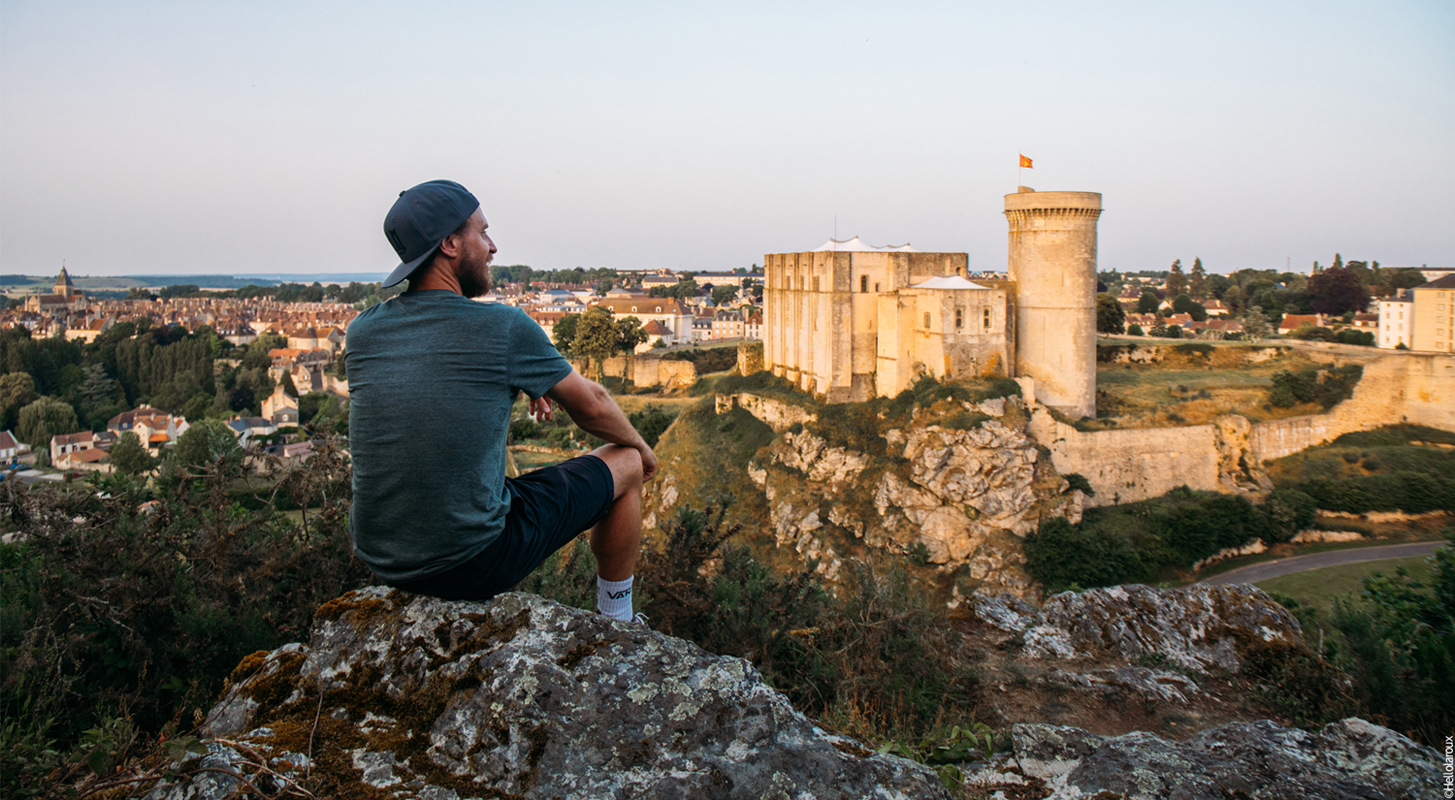 Château Guillaume-le-Conquérant de Falaise, cité médiévale en Normandie
