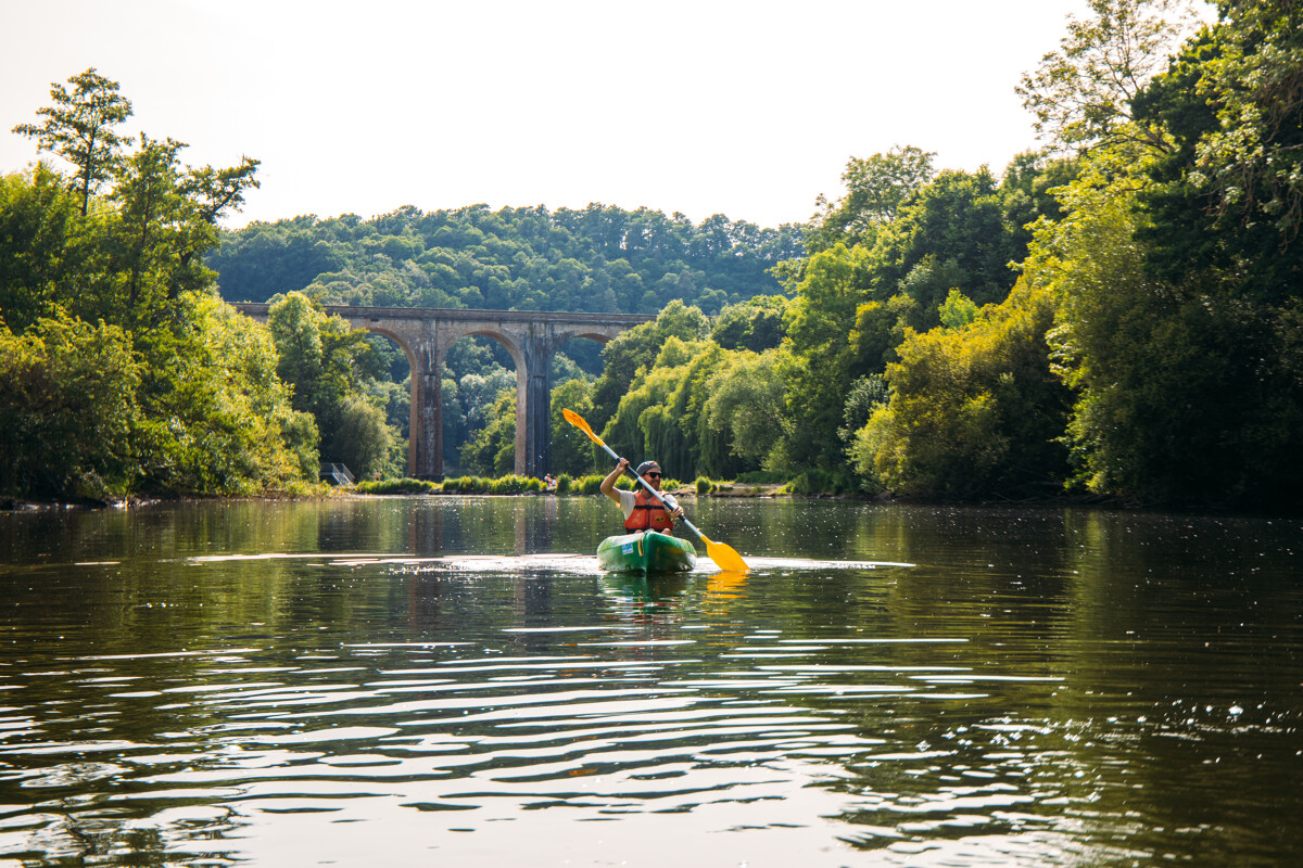Canoë-kayak sur l'Orne en Suisse Normande