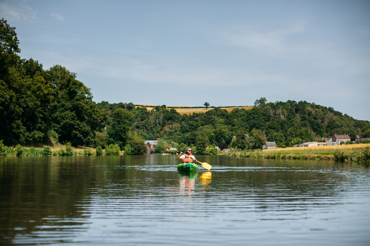 Canoë-kayak sur l'Orne en Suisse Normande - ©Hellolaroux / Calvados Attractivité