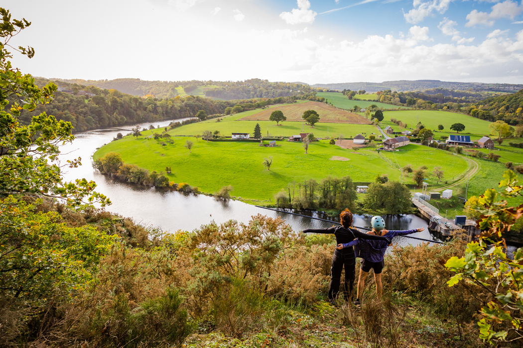 Barrage de Saint-Philbert sur le GR Tour de la Suisse Normande !