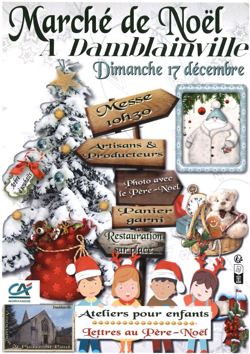 Marché de Noël de Damblainville en Pays de Falaise