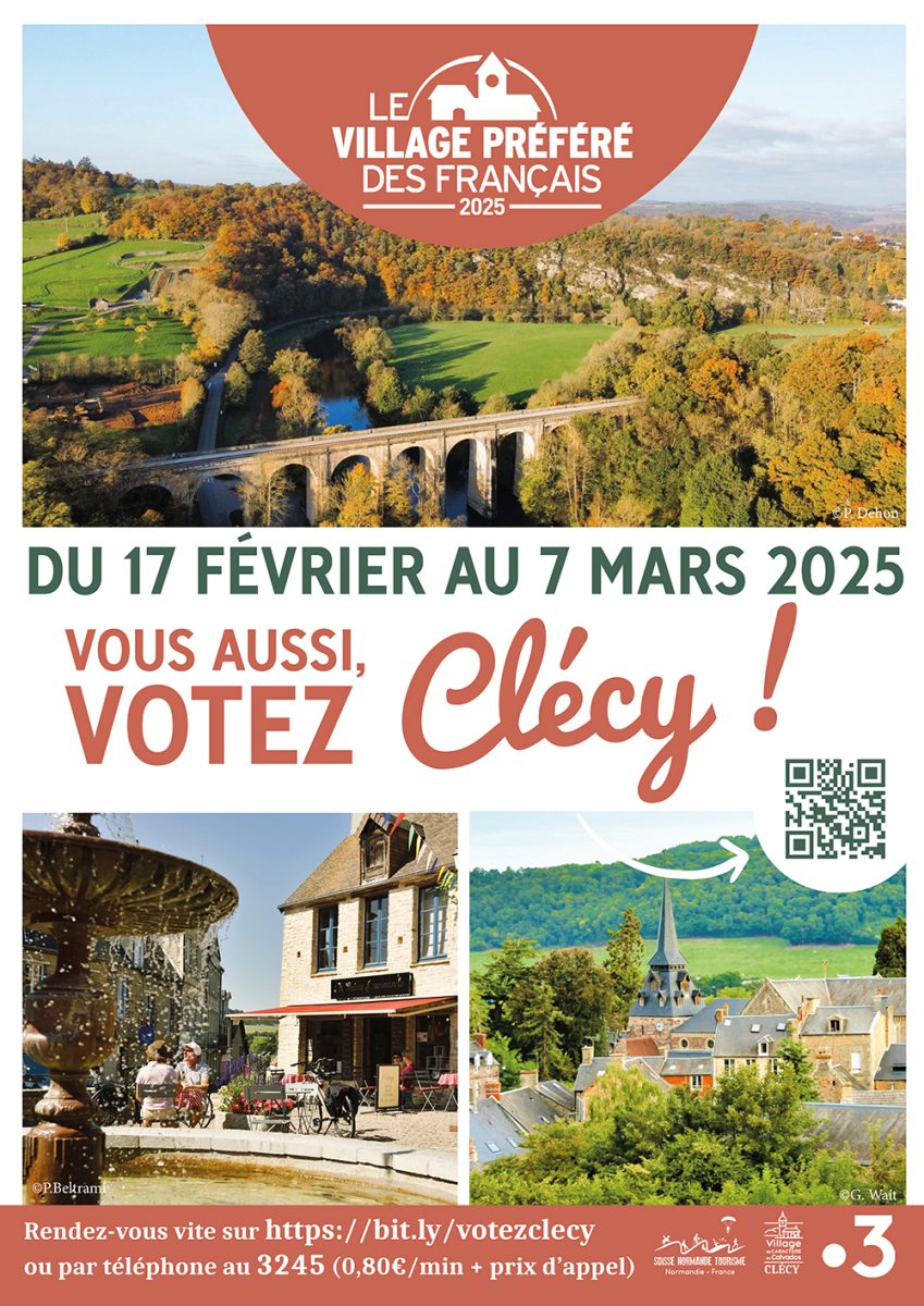 Village préféré des français 2025 : votez Clécy ! 