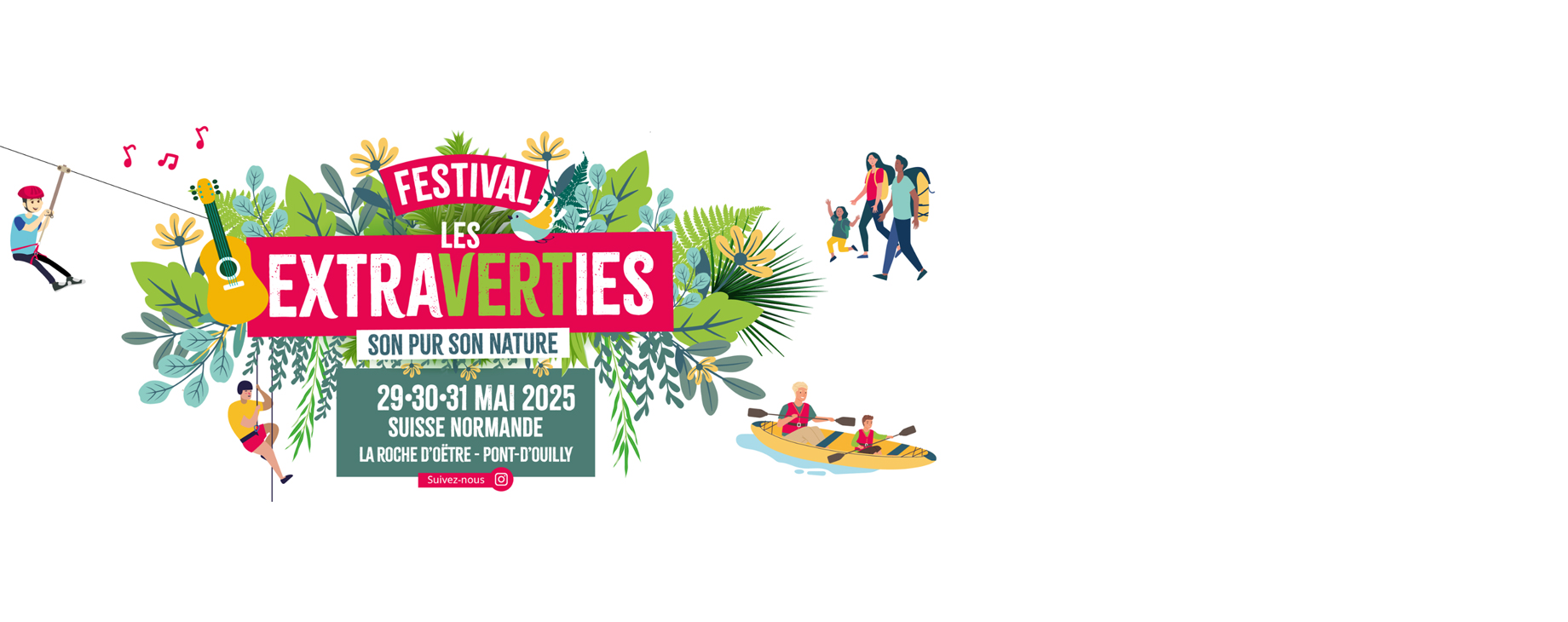 Festival Les ExtraVERTies en Suisse Normande
