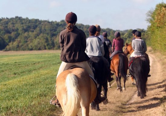 Ondergrondse werelden paardrijtocht