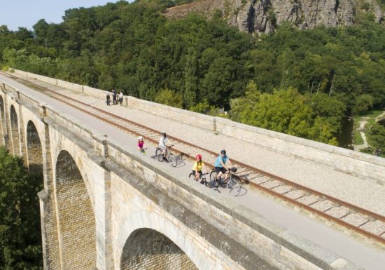 De Vélofrancette – Pont d'Ouilly in Clécy