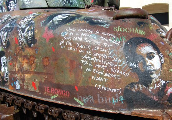 « War is Hell », oeuvre de street art de Jef Aerosol