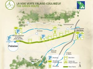 Groene weg van Falaise naar Morteaux-Couliboeuf
